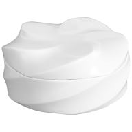 Dose, "Twist", Weiß, Ø 16,5 cm