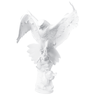 Falke, Weiß, H 75 cm