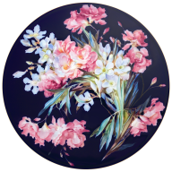 Wandbild Oleander, Lim. 10, Ø 50 cm
