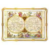 Wandbild "Seekarte", Lim. 15, 55 x 75 cm