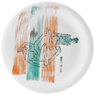 Nude, Unikat von Michael Lucerne, H 46 cm