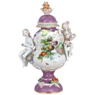 Blue Bird Vase II, ANTEMANN DREAMS Collection, Lim. 10, H: 48 cm, H 48 cm