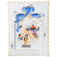 Wandbild Szenen aus 1001 Nacht, Lim. 25, H 34 cm