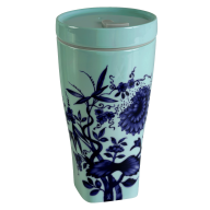 Coffee to go Becher mit Porzellandeckel, Form "Nova", "The Original", seladon, V 0,35 l