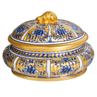 Dose mit Hasenknauf, L 14 cm