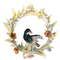 Wandschmuck Sommer, Bunt staffiert, 38 x 41 cm