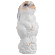 Chinesisches Jahrestier Hase, Bunt staffiert, leicht, H 12 cm