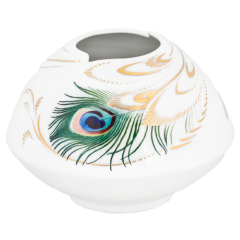 Vase "Pfauenpracht", Lim. 50, H 11 cm