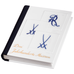 Porzellanbuch "Drei Jahrhunderte Meissen", 1,3 x 11 cm