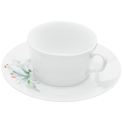 Kaffeetasse, Form "MEISSEN® Cosmopolitan", "Giant Bloom", Trichterlilie, V 0,25 l