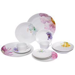 Starter-Set, 12-tlg. für 2 Personen, Form "MEISSEN® Cosmopolitan", Giant Bloom