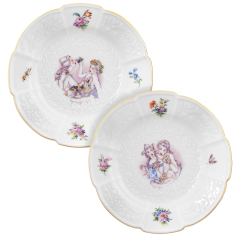 Set Gotzkowsky 2 little plates, ANTEMANN DREAMS Collection