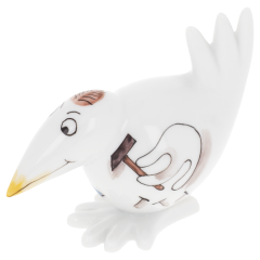Vogel Spaßvogel, Handwerker (Hobbybastler, Heimwerker), H 6,5 cm