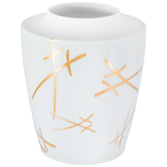 Vase, groß, Form "MEISSEN® Cosmopolitan", "Swords", H 21 cm