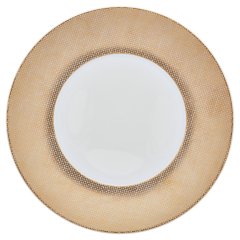 Vorspeise- und Dessertteller, Form "MEISSEN® Cosmopolitan", Mesh, gold, Ø 22,5 cm