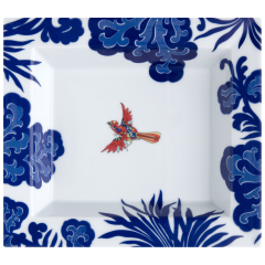 Vide-Poche, groß, "The MEISSEN Vide-Poche Collection", "Indian Bird", 21 x 18,5 cm