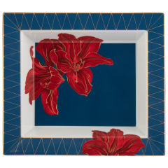 Vide-Poche, groß, Amaryllis, 21 x 18,5 cm