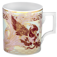 Henkelbecher, Form "Berlin", "Mystic Maison", mint, bordeaux, V 0,25 l