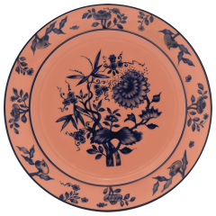 Suppenteller, Form "No 41", "The Original", rot, Ø 23 cm