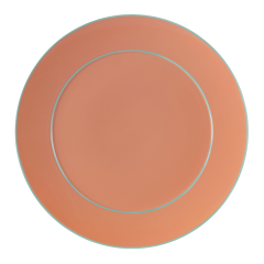 Speiseteller, Form "No 41", "Urban Colors", rot, Ø 29 cm