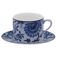 Cappuccinotasse, "The Original", blau, V 0,25 l
