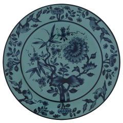 Brotteller, Form "No 41", "The Original", petrol, Ø 17 cm