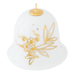 Miniatur-Glocke, "Golden Onion Style", H 5 cm