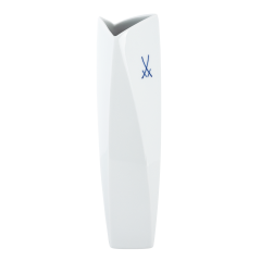 Vase, Trademark Meissen, cobalt blue, H 29 cm