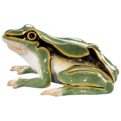Frosch, Bunt staffiert, 6,5 cm