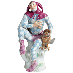 Eulenspiegel, H 28,5 cm