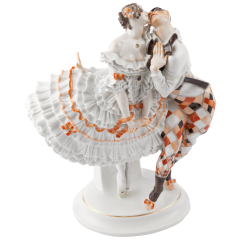 Tanzpaar "Russisches Ballett", H 27 cm