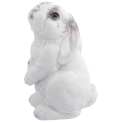 Hase Theo, Bunt staffiert, leicht, H 13 cm