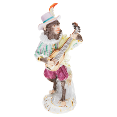Affenkapelle Gitarrist, H 14 cm