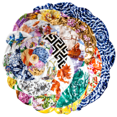 Prunkschale "Meissener Dekorwelten", Ø 29 cm