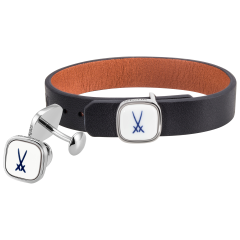 Herrenschmuck Schwerter Set Armband & Manschettenknopf 925 Silber