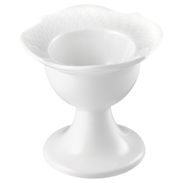 Eierbecher, Form "Wellenspiel Relief", H 7 cm