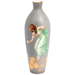 Vase, Kugelspielerin, Lim. 25, H 38,5 cm