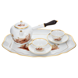 Tee-Dejeuner "Ägyptische Landschaften"