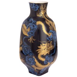 Vase Glücksdrachen, Lim., H 51 cm