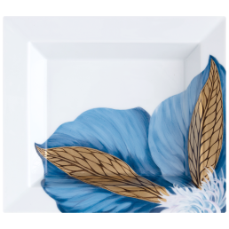 Vide-Poche, groß, "The MEISSEN Vide-Poche Collection", "Giant Bloom", Clematis, 21 x 18,5 cm