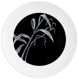 Wandschale I, Gräser und Libellen, Lim. 25, Form "No 41"