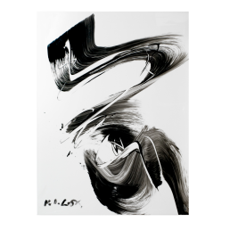 Wall picture Unique object Plio, 75 x 55 cm