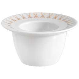 Eierbecher, Form "No 41", Swords Luxury Gold, Schwerterkante, Ø 8,5 cm