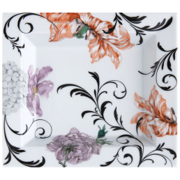 Vide-Poche, groß, "The MEISSEN Vide-Poche Collection", "Flower Ornament", 21 x 18,5 cm