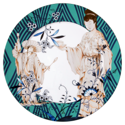 Platzteller, "MEISSEN Collage", "Noble Chinese", Form "No 41", Ø 33 cm