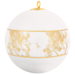 Baumschmuck Kugel, "MEISSEN Christmas Peryton", Ø 9 cm