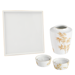 Home-Deco-Set 1, 6-tlg., Form "MEISSEN® Cosmopolitan", "Golden Bamboo"