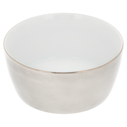 Schälchen, groß, Form "MEISSEN® Cosmopolitan", Platin, Ø 10 cm