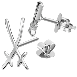 Ohrstecker Swords Basic, 925 Sterlingsilber